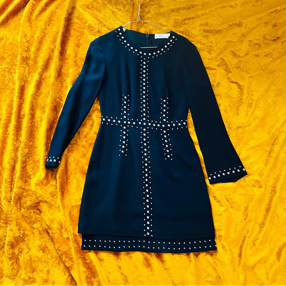 💥 SALE! • the A.L.C. studded mini dress - Picture 3 of 12